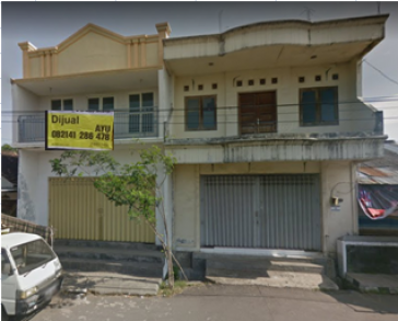 Ruko dijual di JL. Hayam Wuruk Jember
