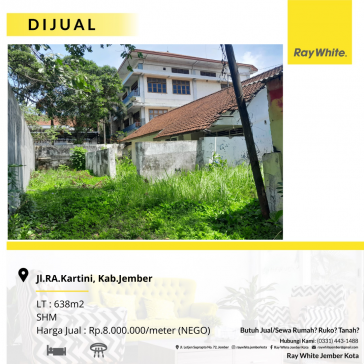 DIJUAL TANAH DAERAH JEMBER KOTA