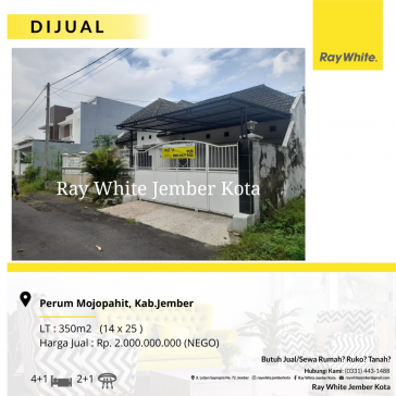 DIJUAL RUMAH DAERAH JEMBER KALIWATES
